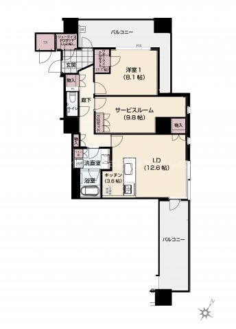 LA MIA CASA 間取り
