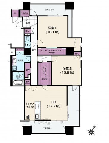 LA MIA CASA 間取り