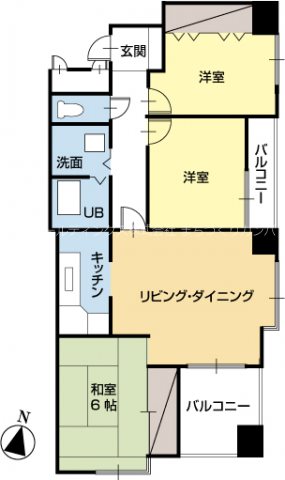 シティウエストコート 間取り