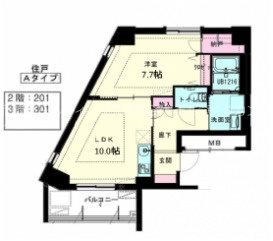 光田参番館 間取り