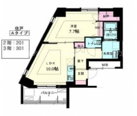 光田参番館 間取り